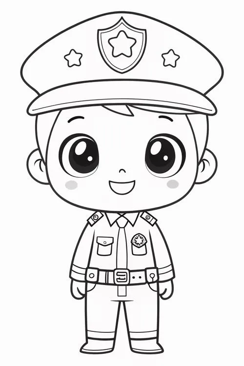 Hình họa người lính có đôi mắt to tròn đáng yêu, đội chiếc mũ cối gắn sao vàng lung linh đứng chào giữa sân tập luyện rộng lớn và khoáng đạt.