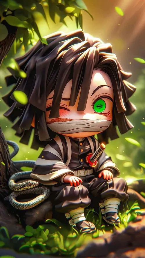 Sưu tầm 63 Hình Ảnh Obanai Chibi và Sticker đẹp mắt mềm mại đáng yêu hợp làm ảnh đại diện