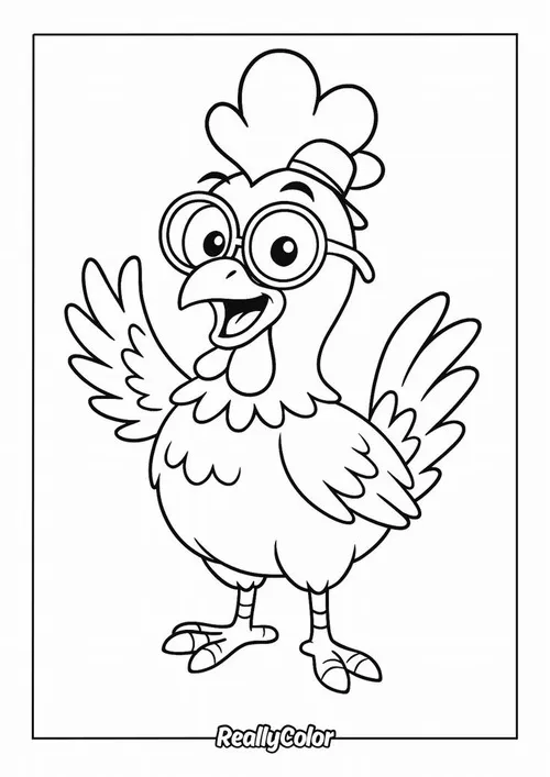 Nàng ca sĩ gà mái say sưa cất tiếng hát du dương dưới ánh đèn sân khấu lung linh huyền ảo khiến toàn bộ khán phòng lặng đi.