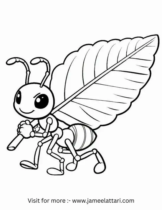 Xem ngay 56 Tranh Tô Màu Con Kiến chăm chỉ giúp trẻ hiểu thêm tinh thần kỷ luật tuyệt vời