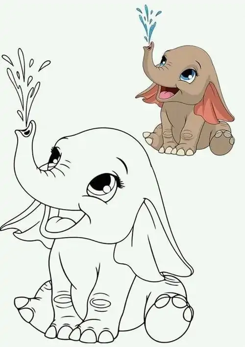 Chú voi nhỏ ngồi giữa đống đồ chơi robot và máy bay trông thật thỏa mãn với niềm đam mê kỹ thuật của mình.