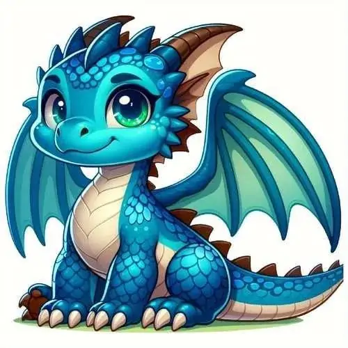 Chú rồng nhỏ đang học cách điều khiển sấm sét giữa cơn bão đêm với những tia điện lóe sáng bao quanh cơ thể đầy dũng cảm.