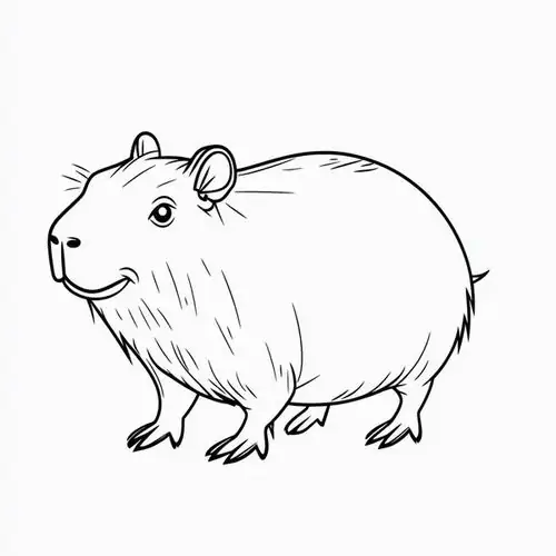 Chuột lang nước ngồi trên thảm cỏ đeo tai nghe và nhắm mắt hưởng thụ âm nhạc để duy trì thân nhiệt ổn định giữa ngày hè nắng gắt.