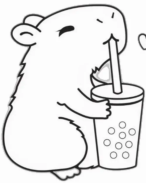 Bức họa chuột lang ngồi dưới gốc cây cổ thụ cầm cây đàn ghi ta bập bùng âm điệu với khuôn mặt luôn tỏ ra suy tư về thế giới xung quanh.