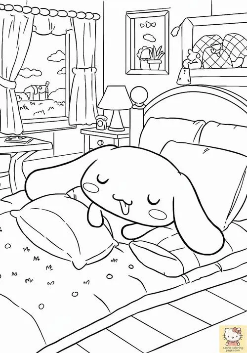 Chú chó nhỏ đang chìm vào giấc ngủ êm đềm trên chiếc giường ấm áp với đôi tai dài rũ xuống nhẹ nhàng mang lại cảm giác giáo dục thẩm mỹ tốt.