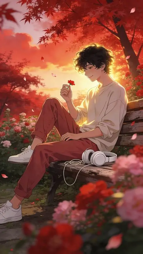 135 Hình Ảnh Anime Nam Buồn với ánh mắt xa xăm dáng vẻ cô độc dưới mưa rất điện ảnh