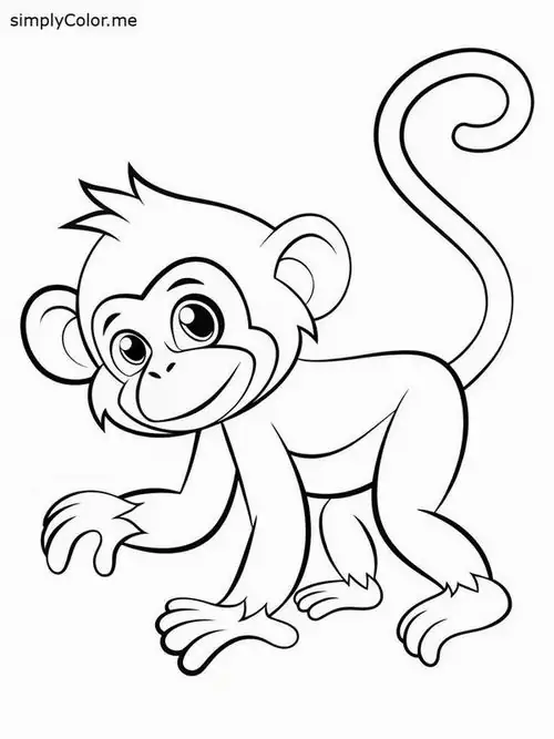 Chú khỉ cầm cây cọ vẽ đang tỉ mỉ tô điểm cho bức chân dung của người bạn voi rừng với một phong thái nghệ sĩ thực thụ.