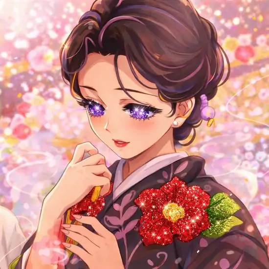 Xem ngay 49 Hình Ảnh Tamayo trong tà áo kimono truyền thống và ánh tím u buồn đầy cổ điển