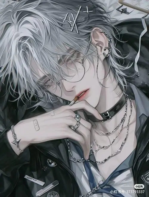 99 Hình Ảnh Anime Nam Ngầu với vẻ đẹp bí ẩn lạnh lùng trang phục tối màu đầy cuốn hút