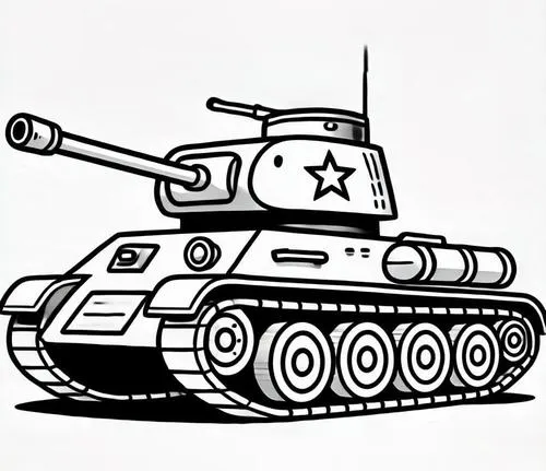 Tải ngay 92 Tranh Tô Màu Xe Tăng ngầu cho bé thích phong cách chiến đấu pháo binh