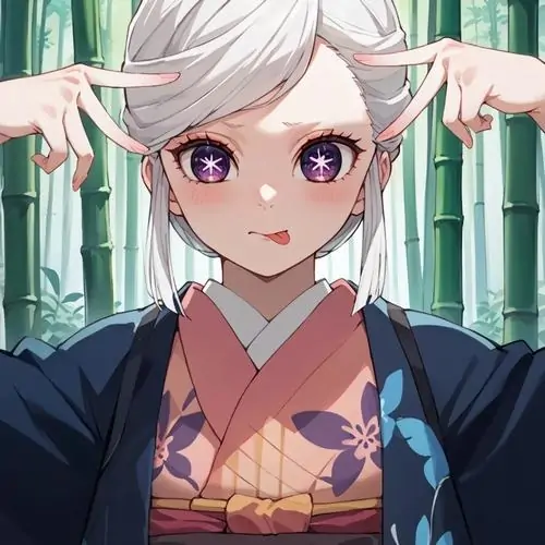 Khám phá 48 Hình Ảnh Amane Ubuyashiki với vẻ đẹp thoát tục và mái tóc trắng thanh tao