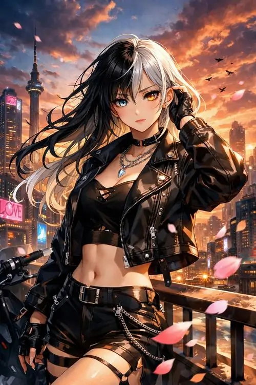 145 Ảnh Anime Nữ Ngầu Lạnh Lùng với vẻ đẹp quyền lực và khí chất cuốn hút đầy nghệ thuật