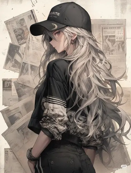 79 Ảnh Lạnh Lùng Hình Anime Nữ Ngầu Trắng Đen Buồn mang vẻ đẹp đơn sắc đầy bí ẩn và lôi cuốn