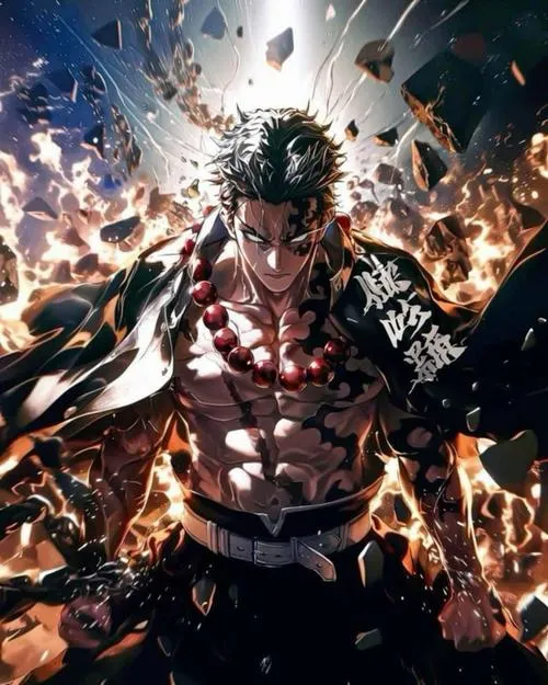 70 Hình Nền Gyomei Himejima Nham Trụ với vẻ uy nghiêm tĩnh lặng và thần thái khổ hạnh