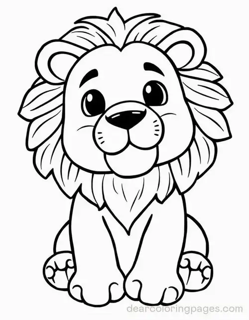 Chú sư tử đeo kính bơi và mang chân vịt chuẩn bị lặn xuống đáy đại dương ngắm san hô cùng những người bạn cá nhỏ.