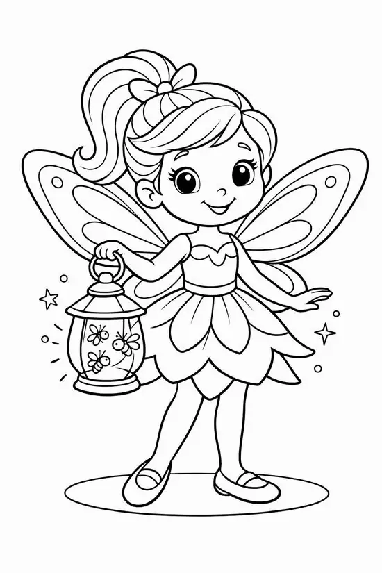 145 Tranh Tô Màu Cho Bé Gái từ 3 đến 8 tuổi đẹp dễ tô giúp trẻ mở ra thế giới cổ tích đáng yêu