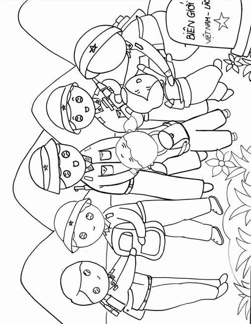 Chiến sĩ đứng gác với khẩu súng trên vai, dáng vẻ cao ráo và gương mặt nghiêm túc gợi lên sự tin tưởng tuyệt đối, vững chãi vô cùng tận.