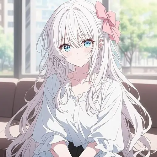 99 Hinh Ảnh Anime Nữ Tóc Trắng ngầu cá tính phong cách quyến rũ sang trọng và đầy khí chất