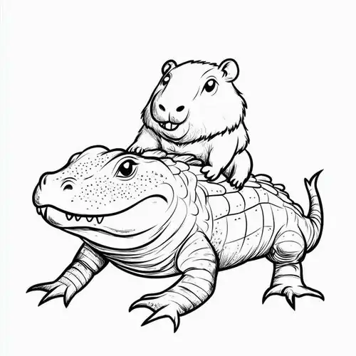 Chú gấu nâu ôm lấy chuột lang nước cùng mèo con và lũ chim nhỏ quây quần bên bình mật ong ngọt ngào cho bé 5 tuổi.