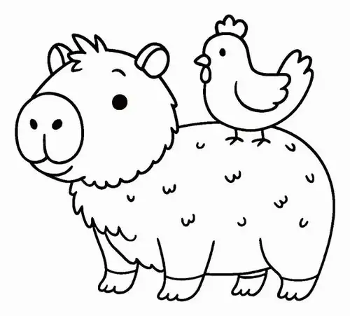 Bộ gặm nhấm khổng lồ dắt tay con nhỏ đi dạo với những bước chân chậm rãi và gương mặt vô tư dưới ánh nắng mặt trời rực rỡ.