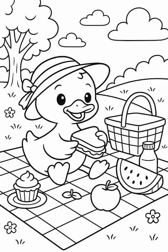 Em bé nhỏ cùng các bạn thú cưng đi dã ngoại bên bờ suối hiền hòa mang lại sự hoàn thiện kỹ năng vận động thật tốt