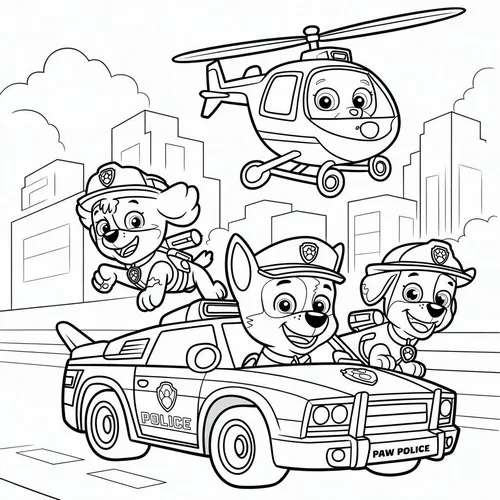 Chú chó cứu hộ bãi biển đứng trên tháp canh cao vút, cầm loa phóng thanh nhắc nhở mọi người bơi lội an toàn trong vùng cho phép.