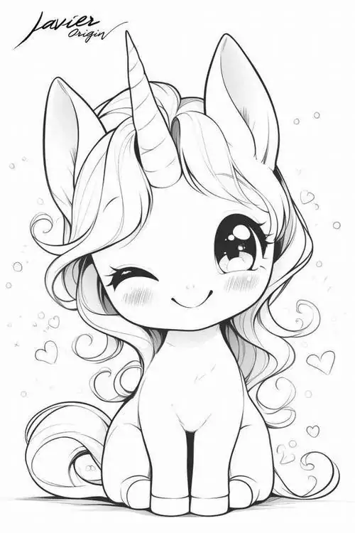 Tranh nét con ngựa dành cho bé yêu động vật, dễ tô, dễ sáng tạo và rất cuốn hút