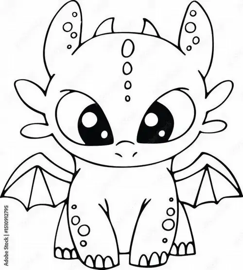 Một chú rồng con có đôi cánh lớn đang bay lượn trên bầu trời giữa những đám mây và tia nắng trông thật tự do và phóng khoáng.