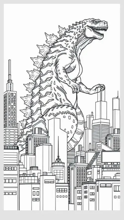 55 Tranh Tô Màu Khủng Long Robot ngầu cho bé trai mê giáp sắt laser và chiến binh thép mạnh mẽ