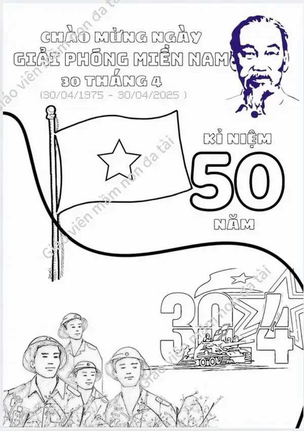 Bóng dáng người lính cầm cờ in trên nền trời rực sáng tạo nên một khung cảnh hùng tráng và đầy Linh hồn dân tộc tươi sáng.