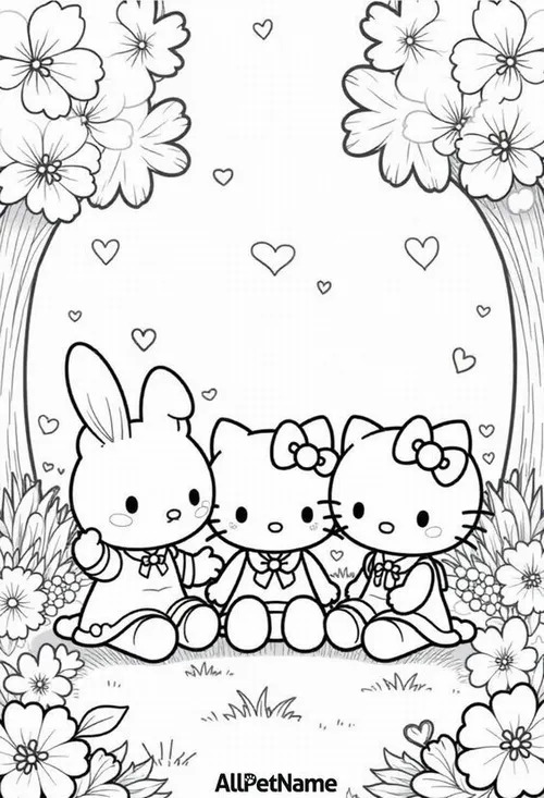 Pochacco mang giày thể thao đứng bên vạch xuất phát nhỏ, một tay chống hông một tay giơ cao, khung hình sân trường làm dáng vẻ thêm lanh lợi