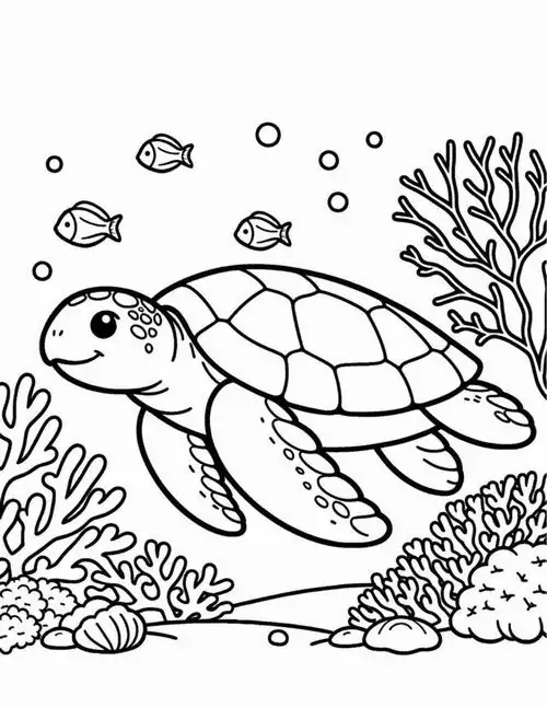 Những chú rùa tí hon đang hăng hái tham gia cuộc đua marathon trên mặt lá súng khổng lồ giữa hồ nước mang đậm chất sáng tạo và vui vẻ.