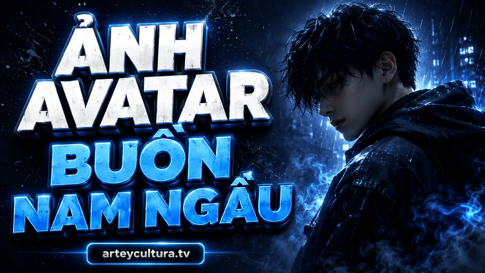 99 Ảnh Avatar Buồn Nam Ngầu độ tương phản mạnh, biểu cảm lạnh lùng và bố cục cuốn mắt