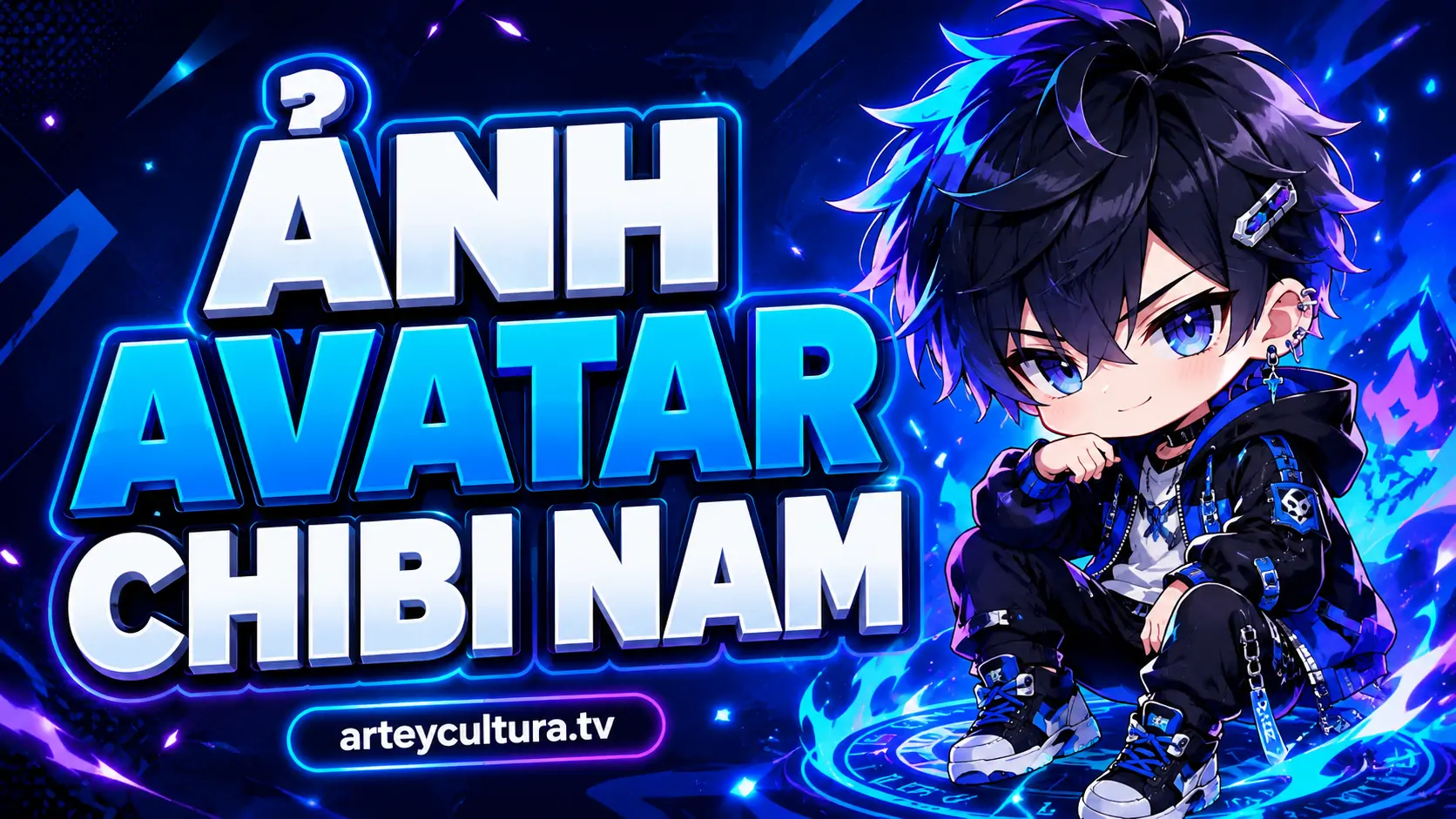 120 Ảnh Avatar Chibi Nam cute ngầu từ nét cọ truyền thống đến bức họa kỹ thuật số đầy cảm xúc