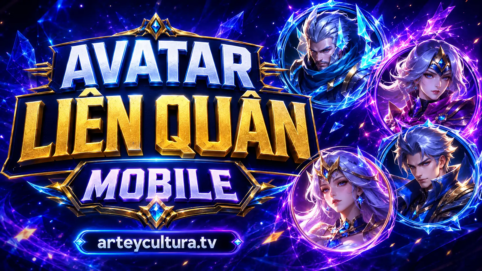 99 Ảnh Avatar Liên Quân Mobile đẹp với trang phục hữu hạn hiệu ứng lấp lánh và màu sắc nổi bật