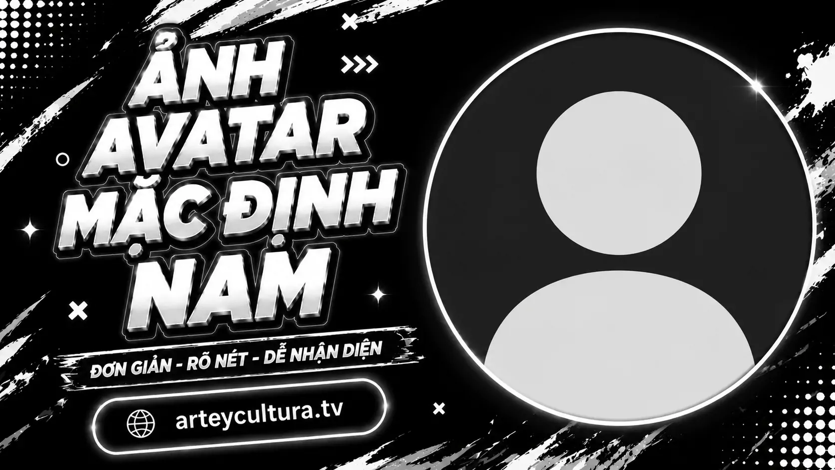 80 Ảnh Avatar Mặc Định Nam với phong cách đồ họa phẳng, màu xanh xám, nhận diện nhanh giới tính