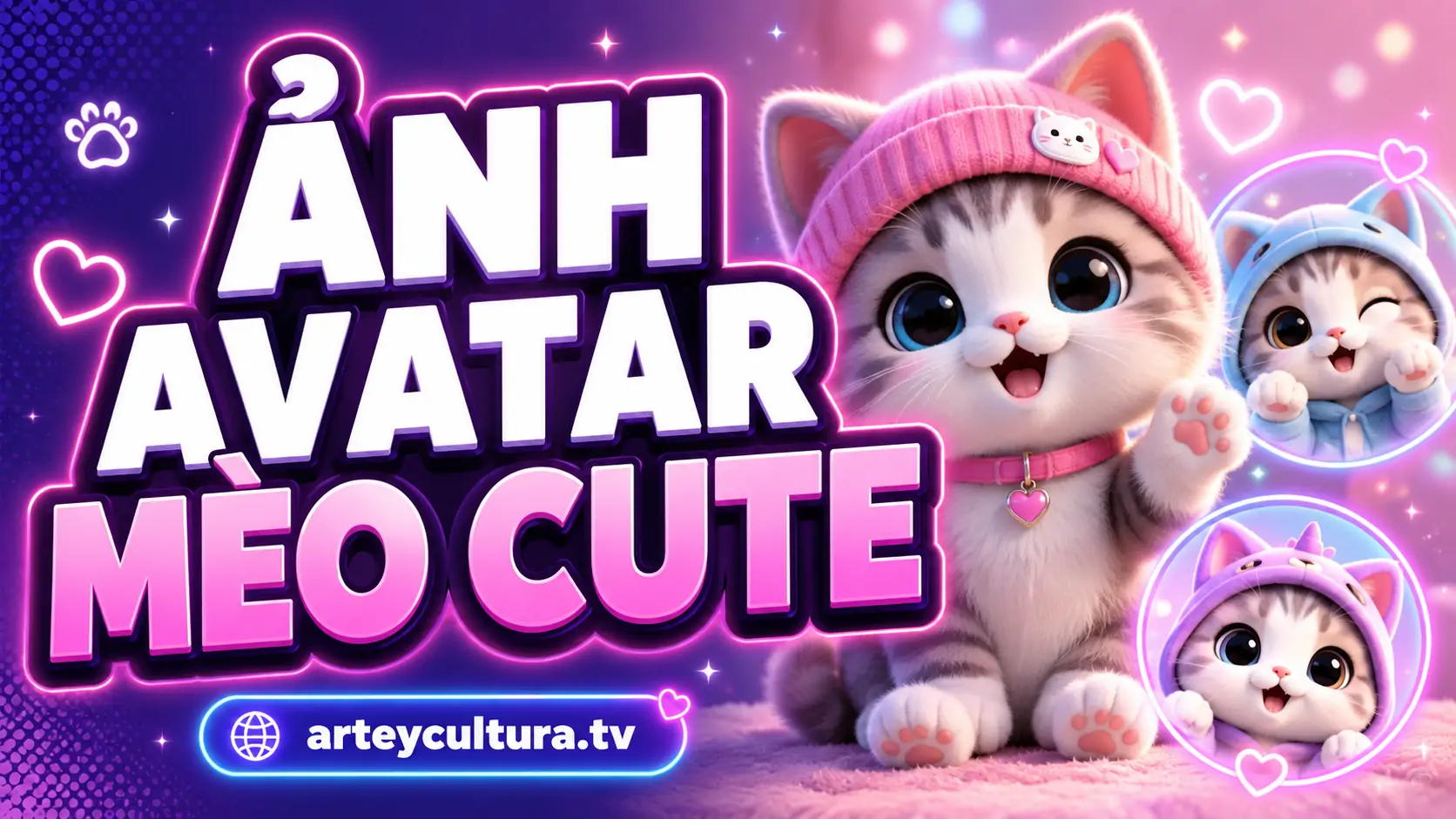 139 Ảnh Avatar Mèo Cute dáng ngủ lười biếng, mặt ngơ ngác xinh xắn cho người yêu thú cưng