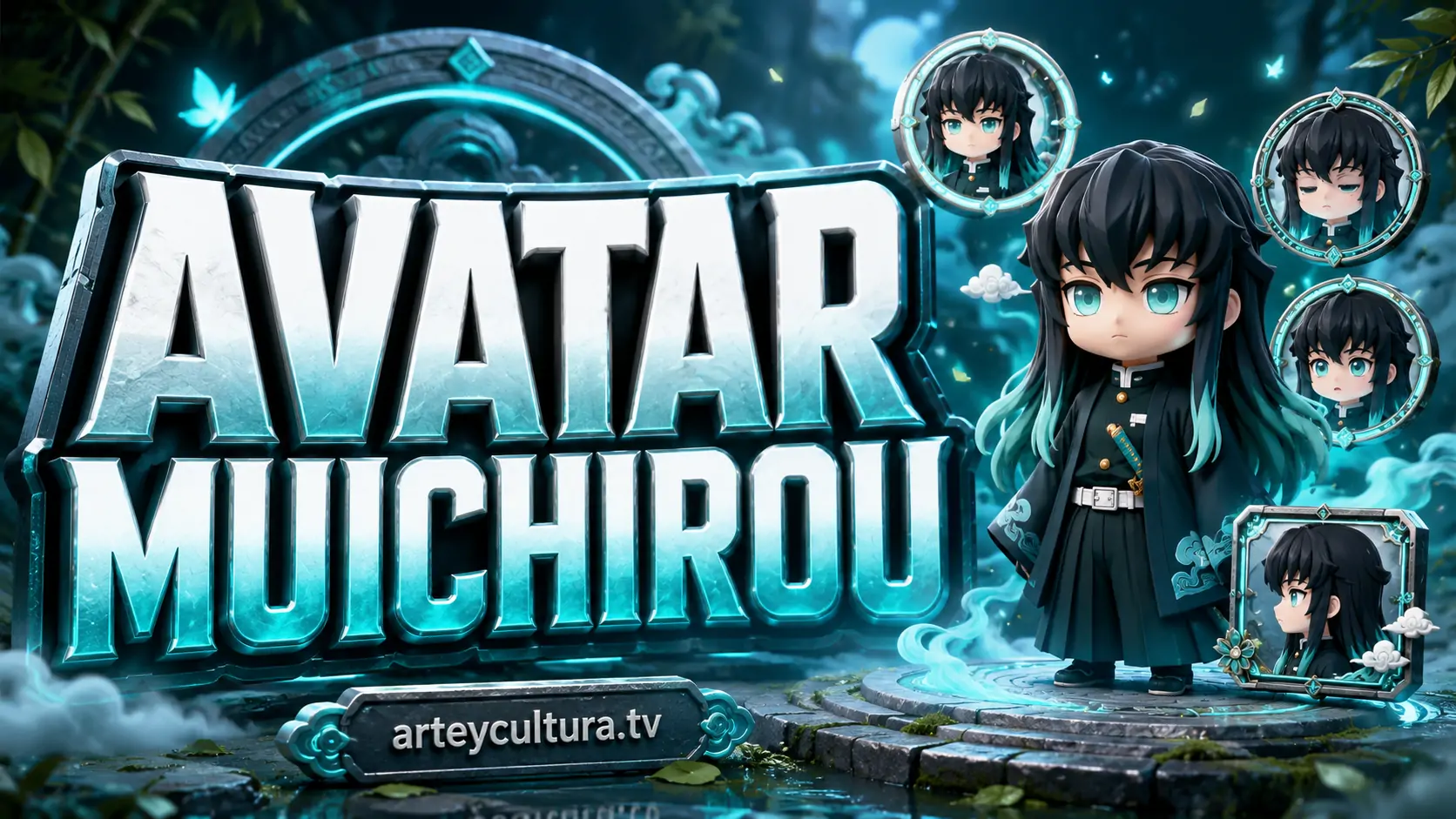 49 Ảnh Avatar Muichirou ngầu đẹp sắc nét với đồng phục đen và Nhật luân kiếm cuốn hút