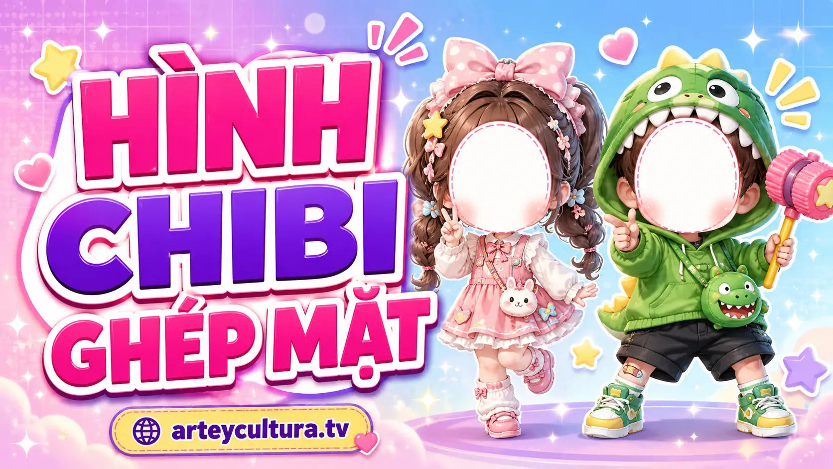 105 Ảnh Chibi Ghép Mặt nam/nữ phong cách hoạt hình Nhật Bản phù hợp làm sticker sinh nhật thôi nôi