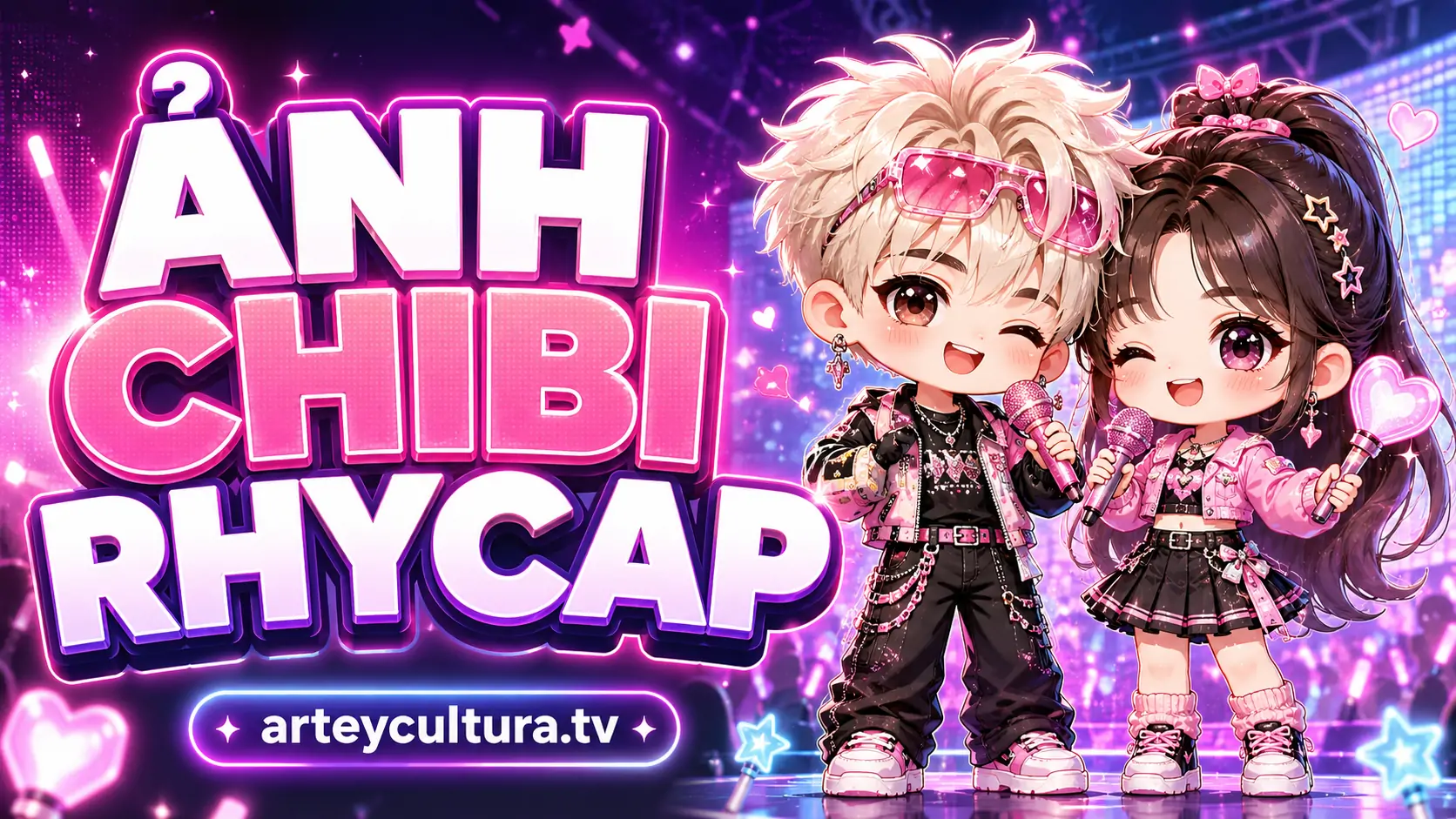 30 Ảnh Chibi Rhycap cute ghi lại khoảnh khắc sân khấu đáng yêu của Rhyder và Captain giàu cảm xúc
