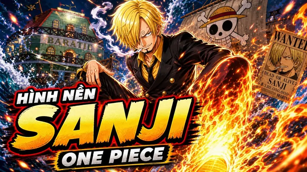 83 Ảnh và Hình Nền Sanji Hắc Cước nổi bật với vest đen lịch lãm và đậm khí chất quý ông