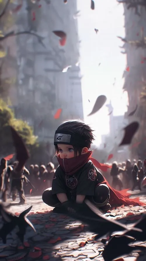 Sưu tầm 65 Hình Ảnh Itachi Chibi cute ngầu tạo hình đáng yêu, lạnh lùng và đầy chất nhẫn giả