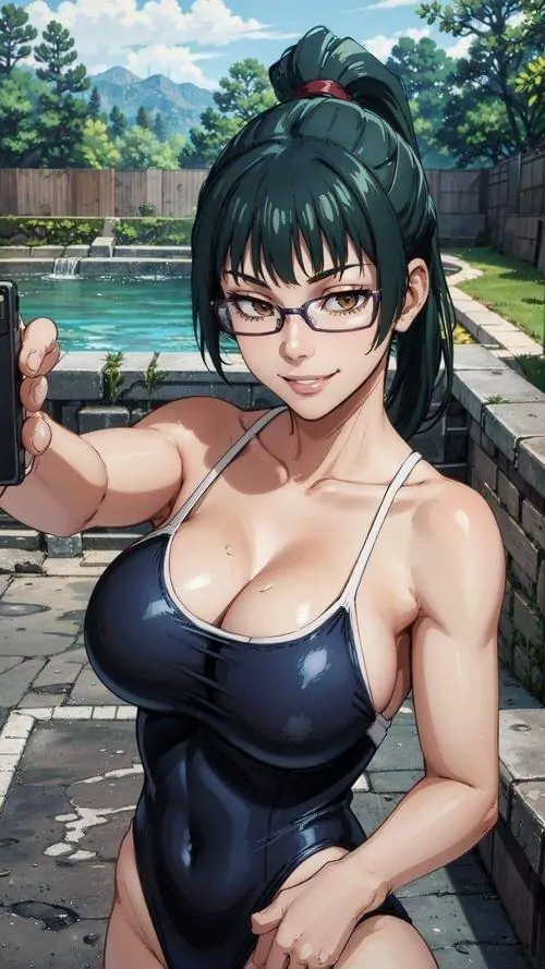 anh maki bikini lam hinh nen dien thoai anime dep 10