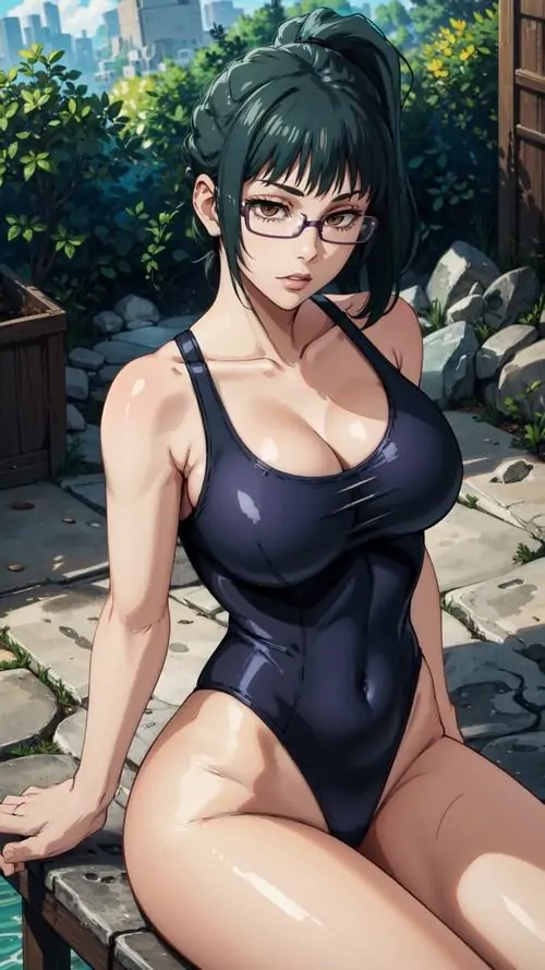 anh maki bikini lam hinh nen dien thoai anime dep 8