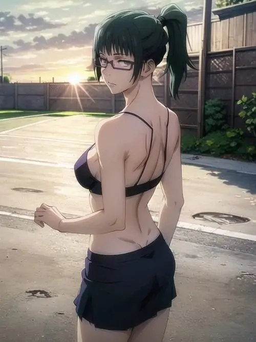 anh maki zenin bikini dep phong cach anime sac net 3