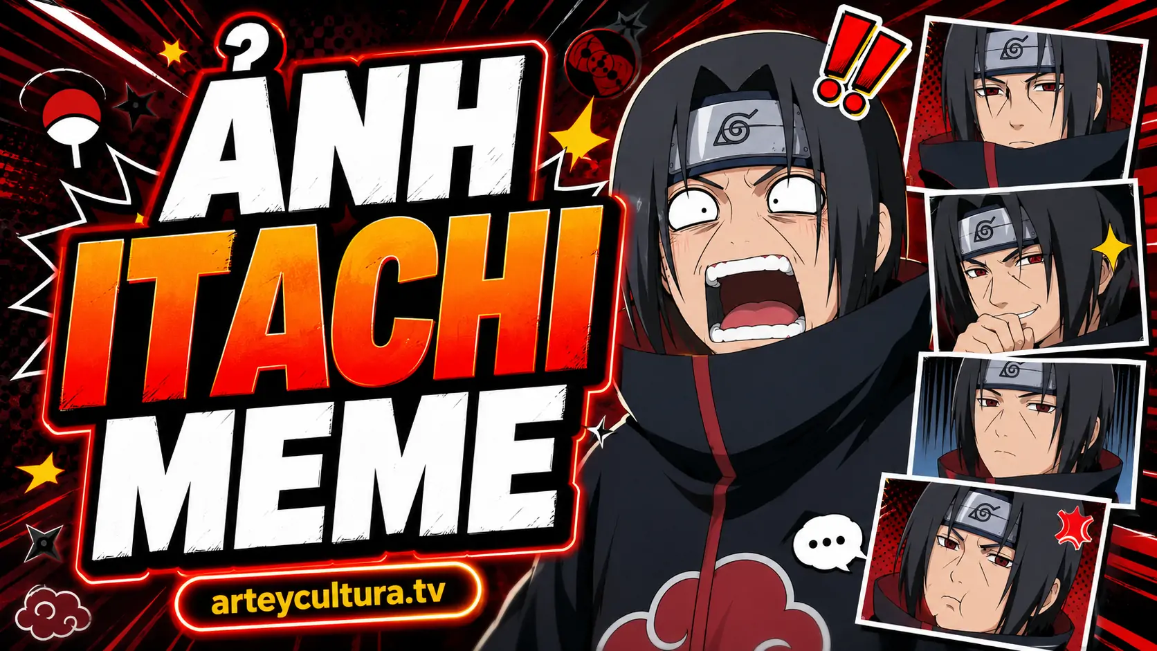 130 Ảnh Meme Uchiha Itachi hài hước cùng trào lưu bóp cổ Sasuke và các pha tấu hài bất ngờ