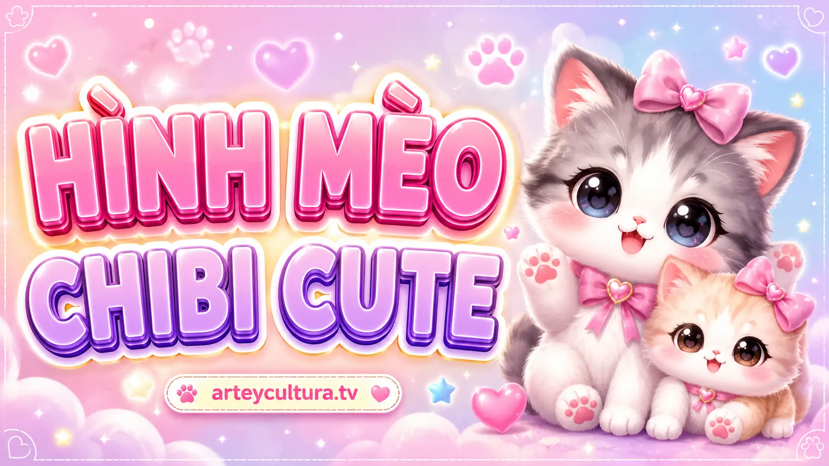 135 Ảnh Mèo Chibi Cute với đôi mắt long lanh và bụng tròn khiến ai nhìn cũng mềm lòng