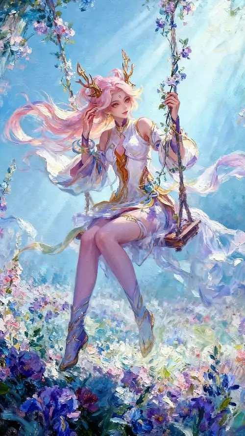 Ảnh skin Capheny đẹp rực rỡ với đại liên cơ khí, hiệu ứng chiêu thức và phong cách anime cuốn hút