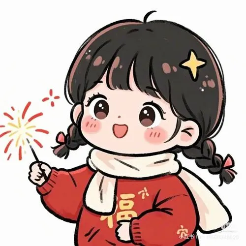 bo suu tap anh chibi tet dep lam bao li xi 1