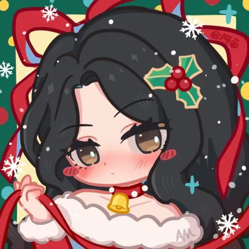 bo suu tap anh chibi tet dep lam bao li xi 11
